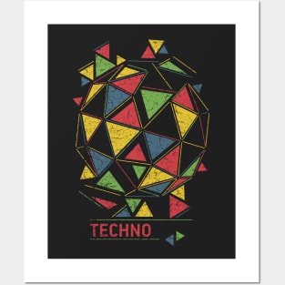 Techno Posters and Art